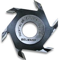 Фреза пазовая BELMASH 125х32х4 мм с переходным кольцом 32/30мм в магазине Стандлер, фото